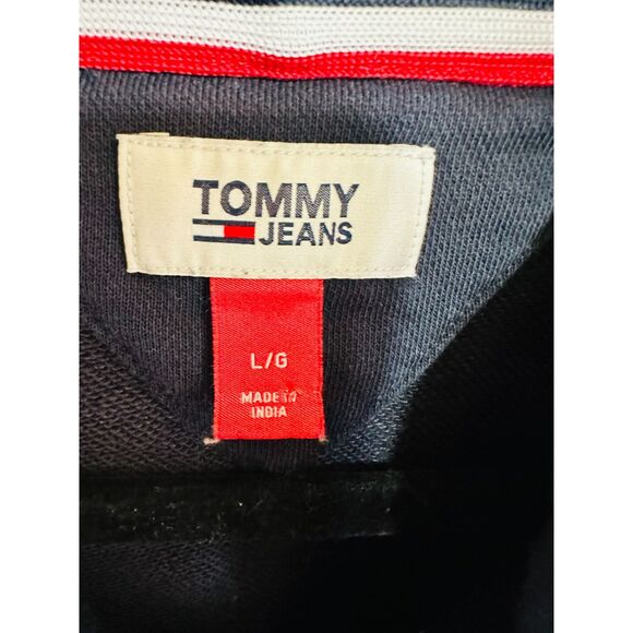 Tommy Jeans Athleisure Women's Full Front Zip Logo Hoodie Size L - Picture 3 of 4